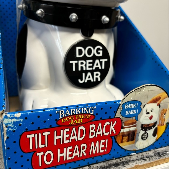 Vintage 1991 "Barking" Dog Treat Jar - Picture 13 of 15